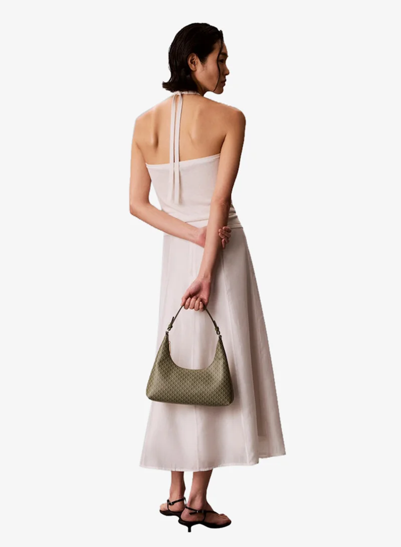 CALVIN KLEIN  Emblem Convertible Shoulder Bag for Women | Best Price UAE